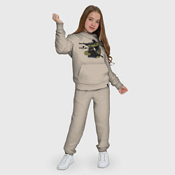 Костюм хлопковый детский CS:GO, цвет: миндальный — фото 2