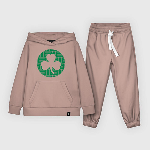 Детский костюм Green Celtics / Пыльно-розовый – фото 1