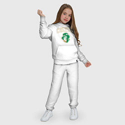 Костюм хлопковый детский NBA Celtics, цвет: белый — фото 2