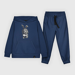 Костюм хлопковый детский Cool hare Hype Крутой заяц Шумиха, цвет: тёмно-синий