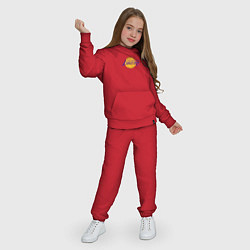 Костюм хлопковый детский Лос-Анджелес Лейкерс NBA, цвет: красный — фото 2