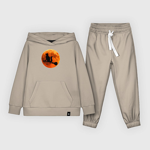 Детский костюм Halloween Cat / Миндальный – фото 1