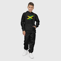 Костюм хлопковый детский Jamaica Flag, цвет: черный — фото 2