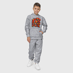 Костюм хлопковый детский Style Hip Hop, цвет: меланж — фото 2