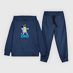 Костюм хлопковый детский Doggy Dad, цвет: тёмно-синий