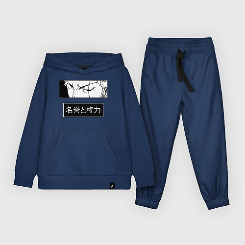 Детский костюм Взгляд Зоро - Вон пис / Тёмно-синий – фото 1