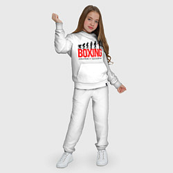 Костюм хлопковый детский Boxing evolution, цвет: белый — фото 2