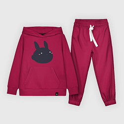 Детский костюм Черный кролик - минимализм