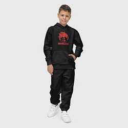 Костюм хлопковый детский Роблокс диджей, цвет: черный — фото 2