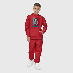 Костюм хлопковый детский Деррик Роуз, цвет: красный — фото 2