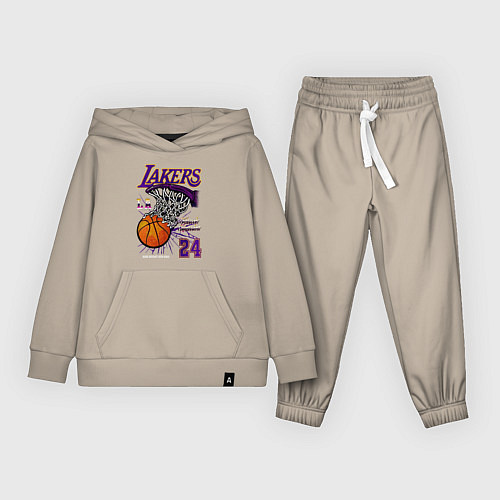 Детский костюм LA Lakers Kobe / Миндальный – фото 1