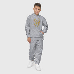 Костюм хлопковый детский Mass Effect Garrus, цвет: меланж — фото 2