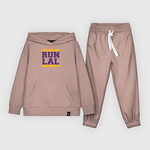 Детский костюм Run Lakers / Пыльно-розовый – фото 1