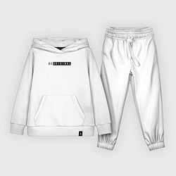 Костюм хлопковый детский Be original, цвет: белый
