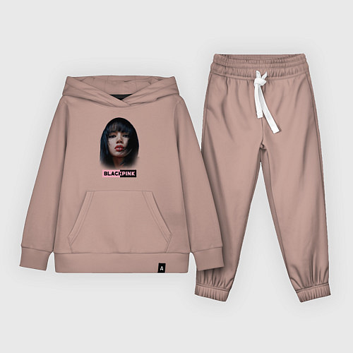 Детский костюм Lalisa Blackpink / Пыльно-розовый – фото 1