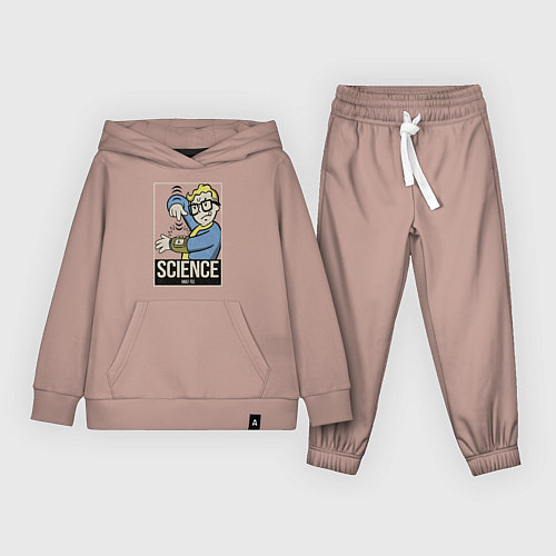 Детский костюм Vault science / Пыльно-розовый – фото 1
