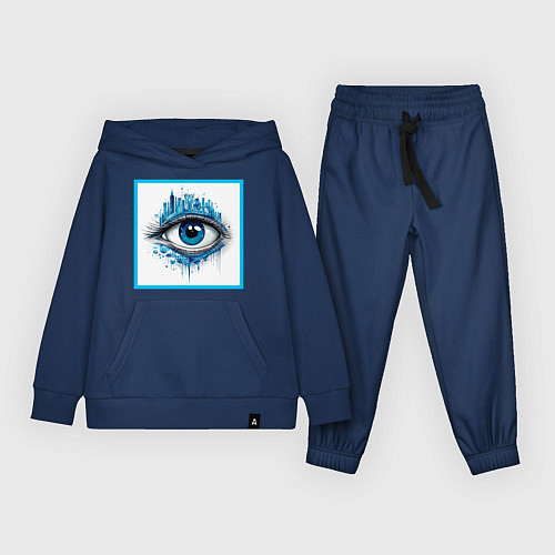 Детский костюм Глаз города / Тёмно-синий – фото 1