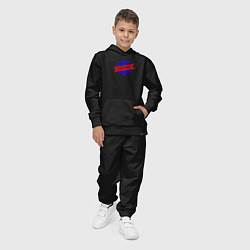 Костюм хлопковый детский Armenian, цвет: черный — фото 2