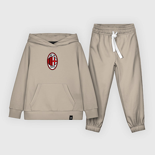 Детский костюм Футбольный клуб Milan / Миндальный – фото 1
