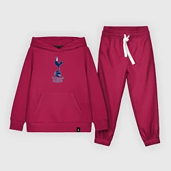 Костюм хлопковый детский Tottenham Hotspur fc sport, цвет: маджента