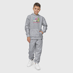 Костюм хлопковый детский ХВ пасхальные гномы с яйцами, цвет: меланж — фото 2