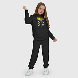 Костюм хлопковый детский Nirvana original, цвет: черный — фото 2
