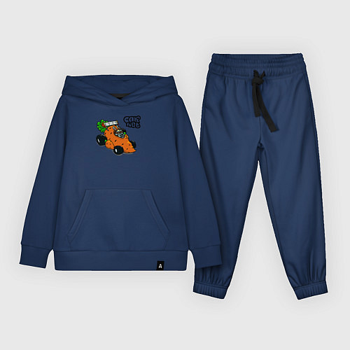 Детский костюм Carrot mobile racing / Тёмно-синий – фото 1