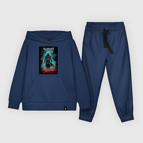 Детский костюм Assassins creed тайное проклятье / Тёмно-синий – фото 1