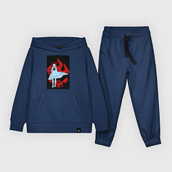 Костюм хлопковый детский Гуррен-Лаганн Камина братан, цвет: тёмно-синий