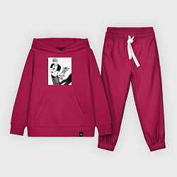 Костюм хлопковый детский Эйкити Онидзука учитель, цвет: маджента