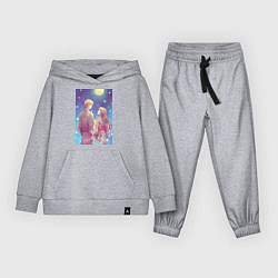 Костюм хлопковый детский Нана Осаки, цвет: меланж