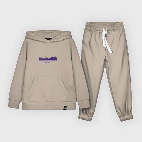 Детский костюм Силуэт Торонто / Миндальный – фото 1