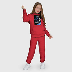 Костюм хлопковый детский Блюз против джаза, цвет: красный — фото 2