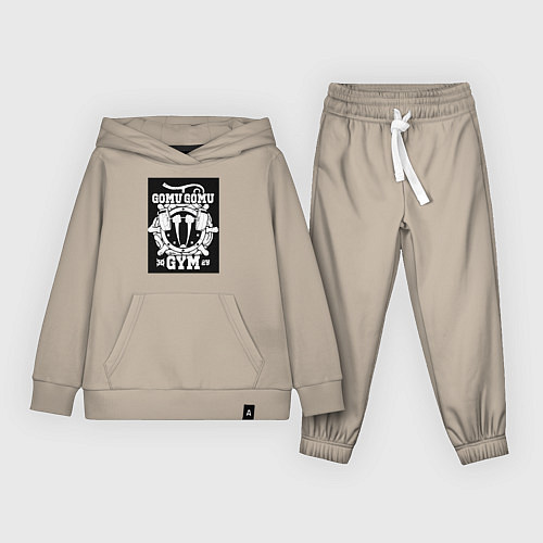 Детский костюм Ван-Пис Луффи Монки Д плод / Миндальный – фото 1