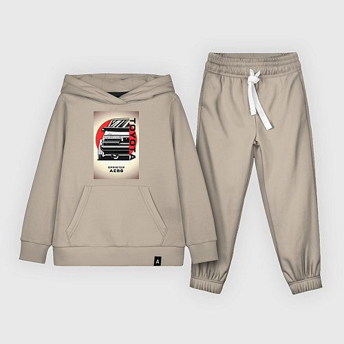 Детский костюм Toyota Sprinter / Миндальный – фото 1