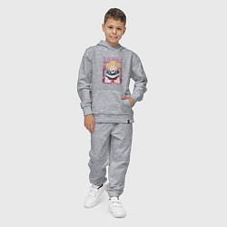 Костюм хлопковый детский Моя Геройская академия Химико Того, цвет: меланж — фото 2