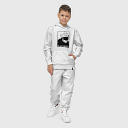 Костюм хлопковый детский Satoru gojo anime, цвет: белый — фото 2