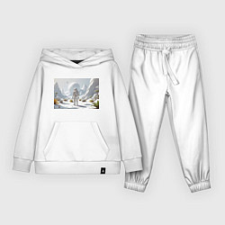 Детский костюм Астронавт на белой планете