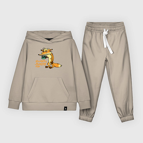 Детский костюм Утренний лис / Миндальный – фото 1