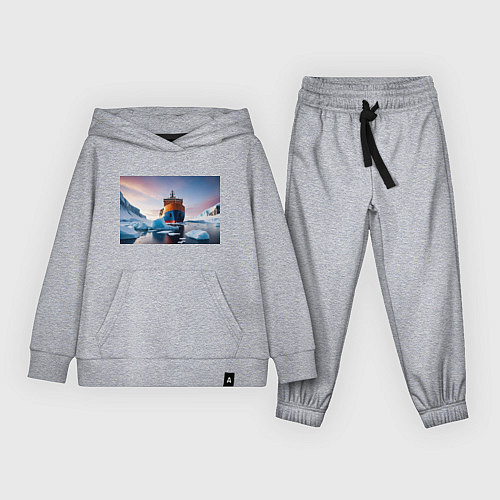 Детский костюм Северный морской путь / Меланж – фото 1