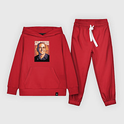Костюм хлопковый детский Chester из Linkin park, цвет: красный