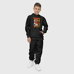 Костюм хлопковый детский Dragon ball Gokuu Son, цвет: черный — фото 2