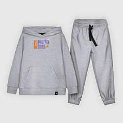 Костюм хлопковый детский Phoenix Suns play, цвет: меланж