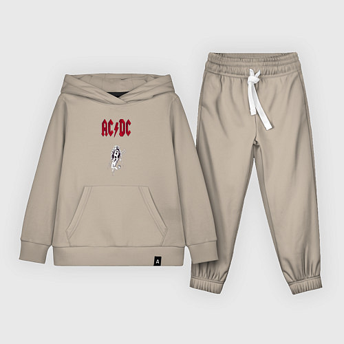 Детский костюм AcDc - roook фильтр amaro / Миндальный – фото 1