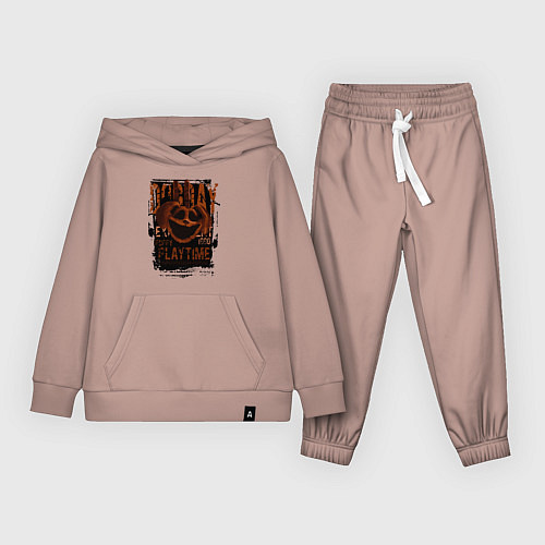 Детский костюм Пеклопёс DogDay из Poppy Playtime / Пыльно-розовый – фото 1