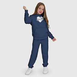 Костюм хлопковый детский Love Cavaliers, цвет: тёмно-синий — фото 2