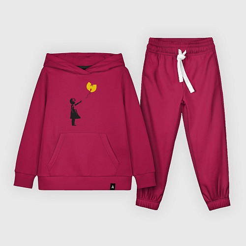Детский костюм Wu-Tang Banksy / Маджента – фото 1
