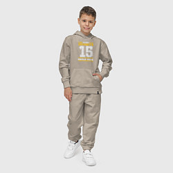 Костюм хлопковый детский Denver - Nocola Jokic, цвет: миндальный — фото 2