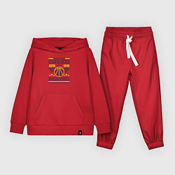 Костюм хлопковый детский Cleveland basket, цвет: красный