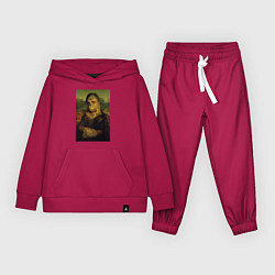 Костюм хлопковый детский Чубакка - Мона Лиза, цвет: маджента